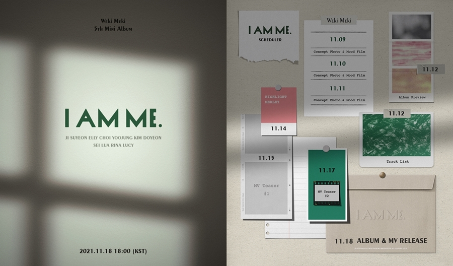 위키미키, 18일 'I AM ME.' 발매…1년 1개월 만의 컴백