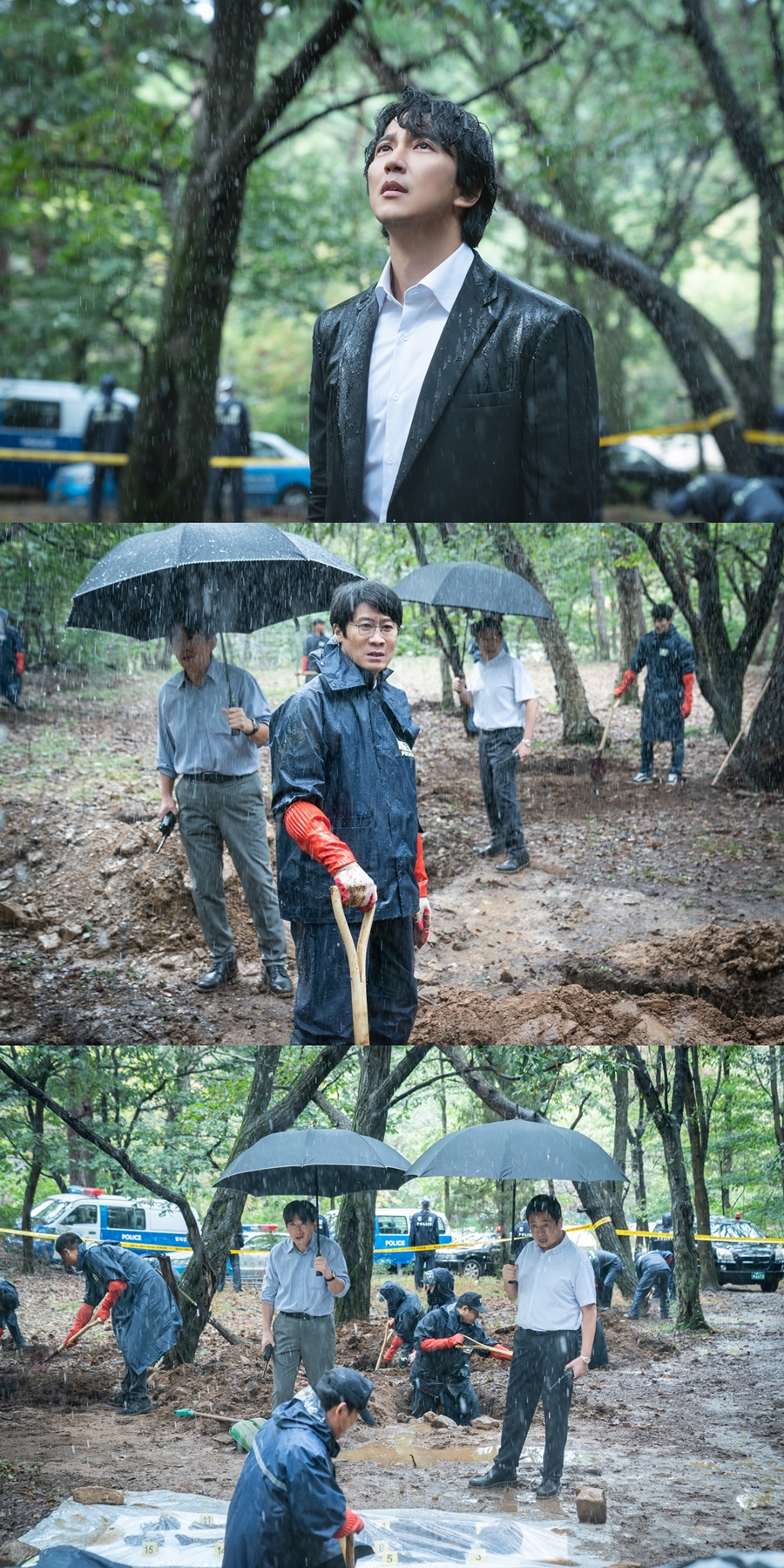 3주 만에 돌아오는 '악의마음', 빗속 처절한 김남길·진선규 공개