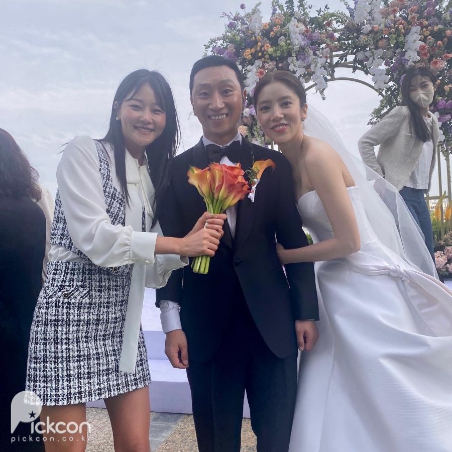강승현, 손담비♥︎이규혁 결혼식 부케받았다 