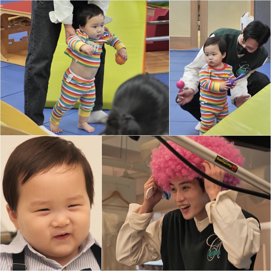 김준호 子 은우, 어린이집 입학 위해 걸음마 연습…새로운 환경에 첫 발 (슈돌)