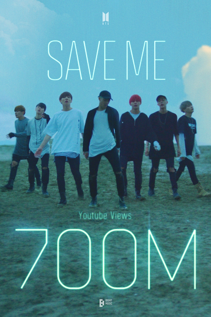 방탄소년단 'Save ME' MV, 7억뷰 돌파…통산 11번째 기록