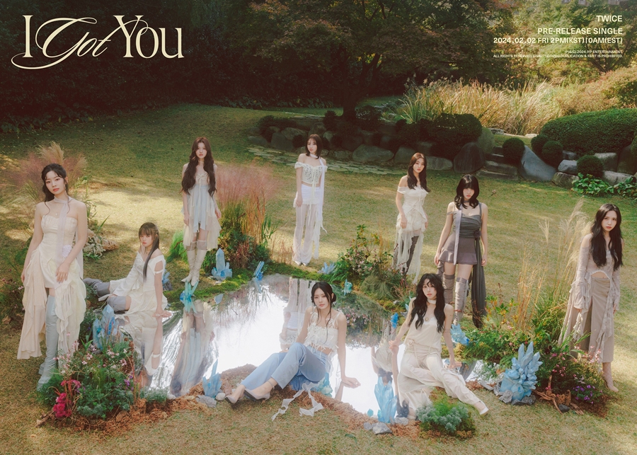 트와이스, 숲속 요정 변신…선공개 싱글 'I GOT YOU' 콘셉트 포토 공개