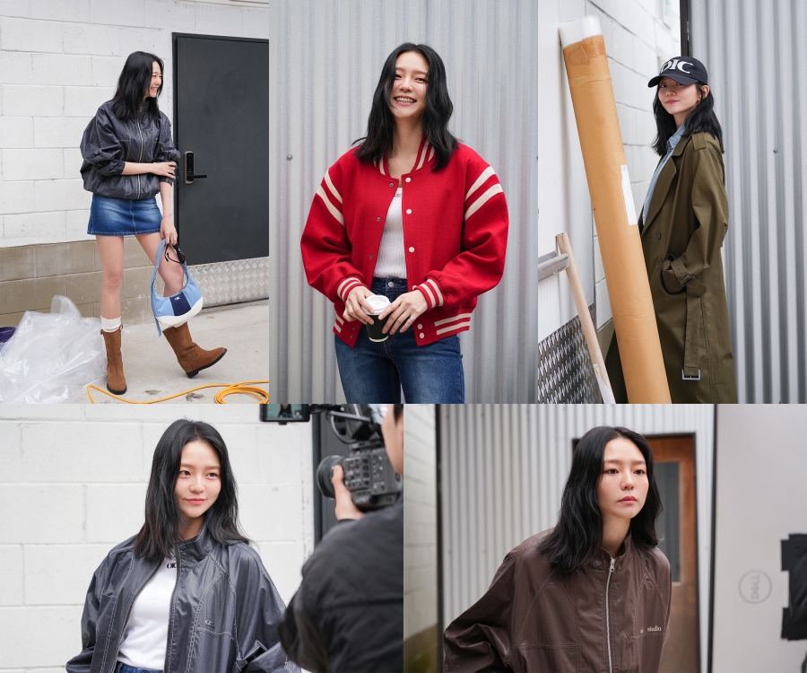이솜, 광고 촬영 비하인드컷 속 싱그러운 미소…패션 소화력 자랑