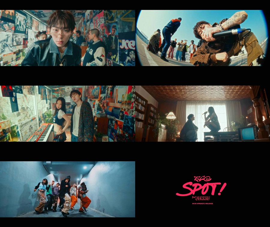 지코, 블랙핑크 제니와 '찐친 바이브'…'SPOT!' MV 티저 공개