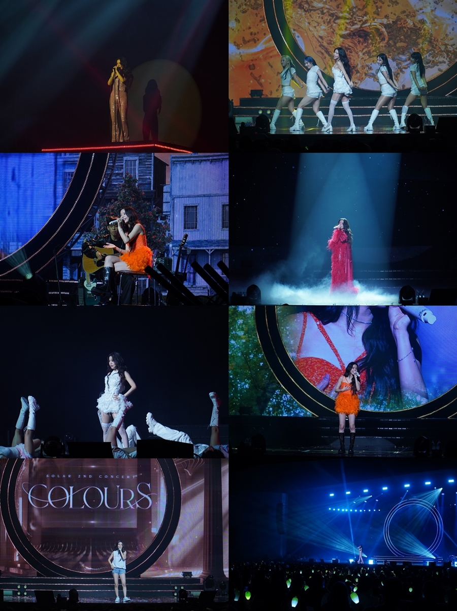 마마무 솔라, 다채로운 빛깔로 물든 첫 솔로 콘서트 'COLOURS'