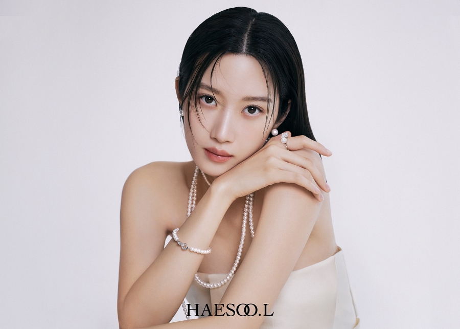 문가영, 주얼리 브랜드 해수엘 첫 뮤즈 발탁…진주보다 우아한 자태
