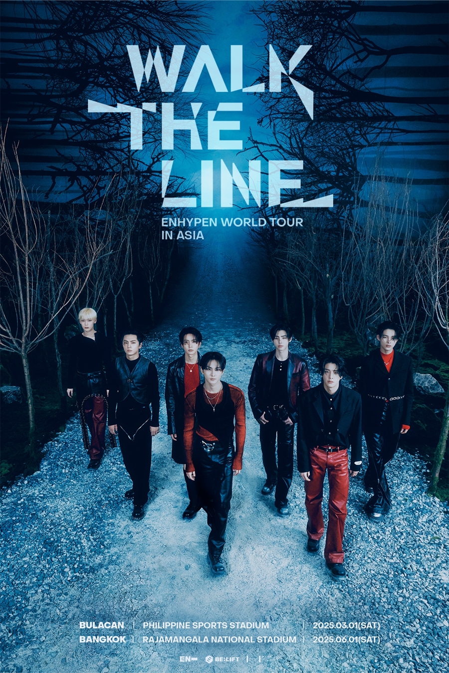 엔하이픈, 태국 최대 규모 공연장 입성…'WALK THE LINE' 亞 투어 개최