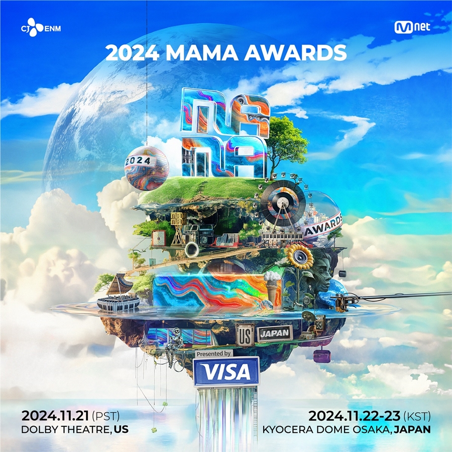 '2024 MAMA AWARDS', 오늘(22일) 美→日까지 화려한 막 올린다