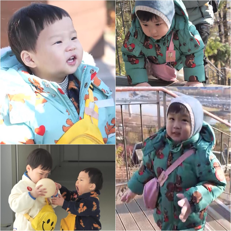 '김준호 子' 은우, 응봉산 생애 첫 등반하며 