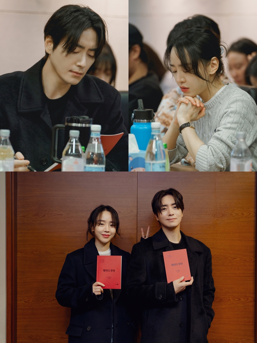신혜선X이준혁, 넷플릭스 '레이디 두아' 대본 리딩 현장 공개