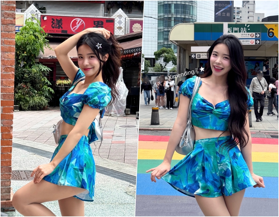 이다혜 치어리더, 깊게 파인 넥라인에 드러난 꽉 찬 볼륨감 