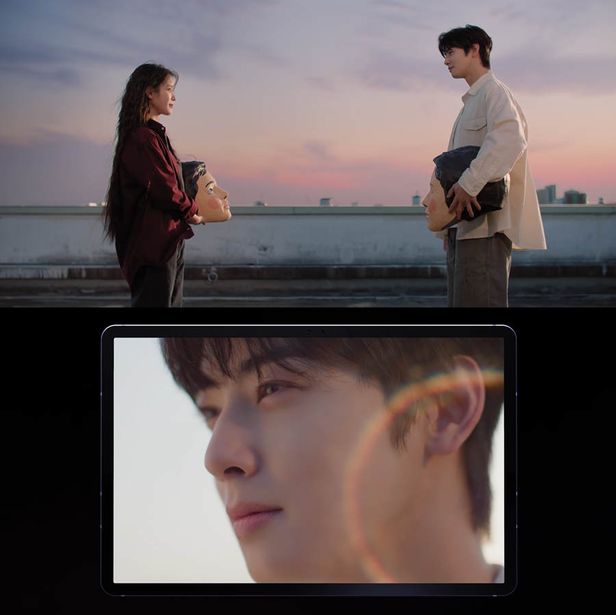 차은우, 아이유 리메이크 앨범 수록곡 '미인' MV 출연…찰떡같은 캐스팅