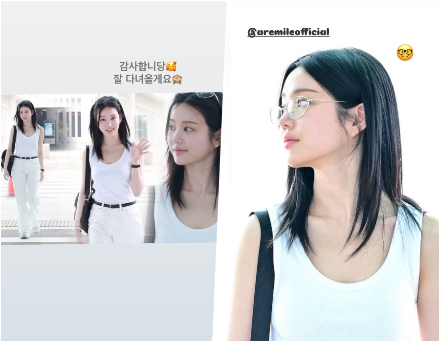 동생은 가족 손절했는데…'견미리 딸' 이유비, 밝은 모습으로 출국길 포착