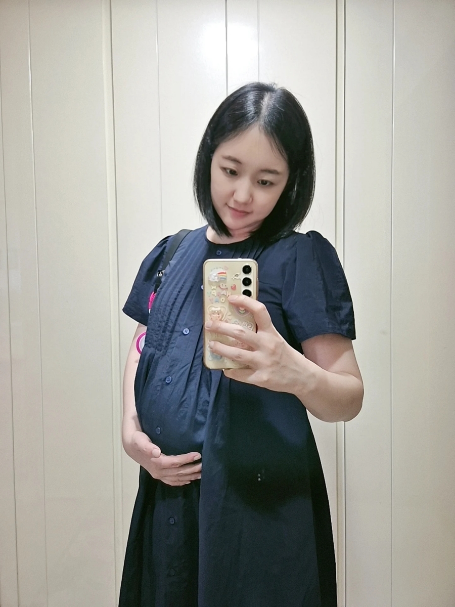 '아들상' 박보미, 둘째 임신 후 