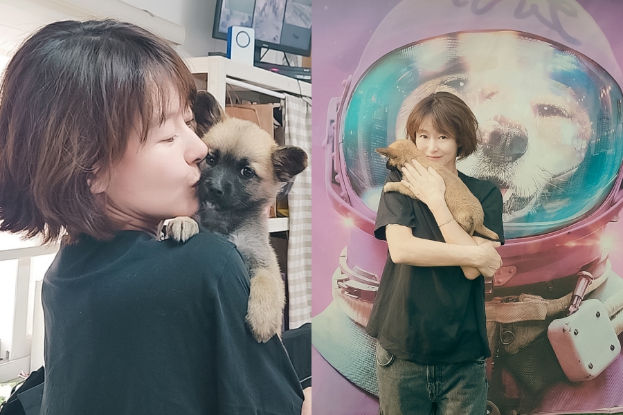 예지원, 유기견 봉사 중 산불 구조견 입양…선한 영향력