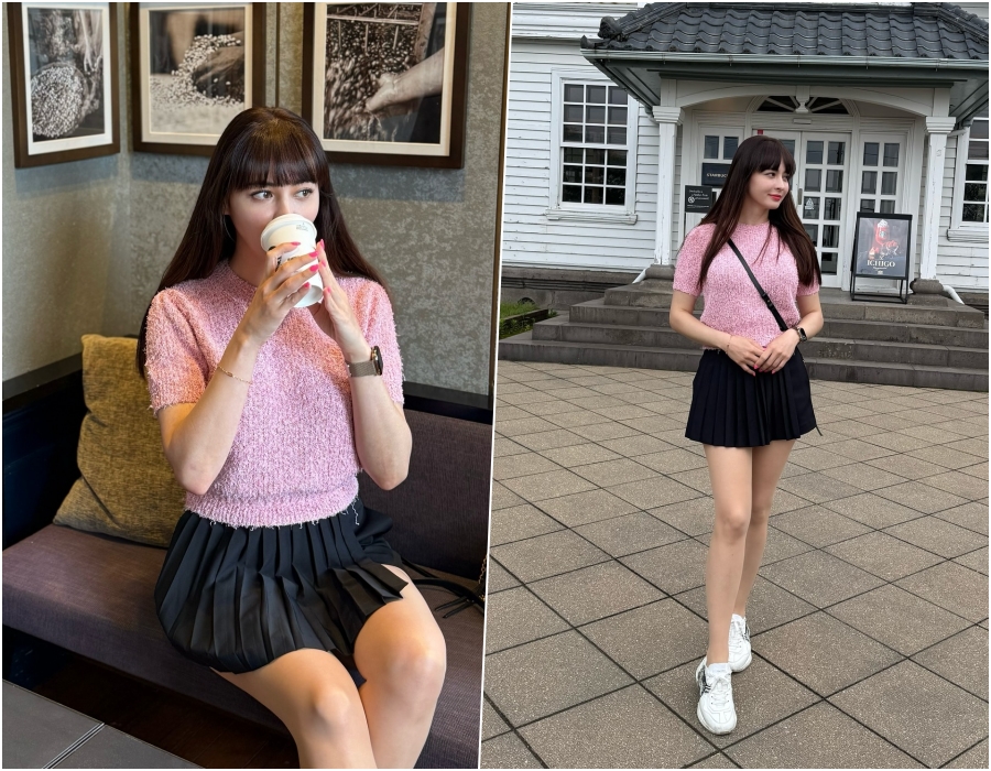 구잘, 묵직한 볼륨감 아래 더 돋보이는 늘씬 각선미…비현실적 비율 자랑