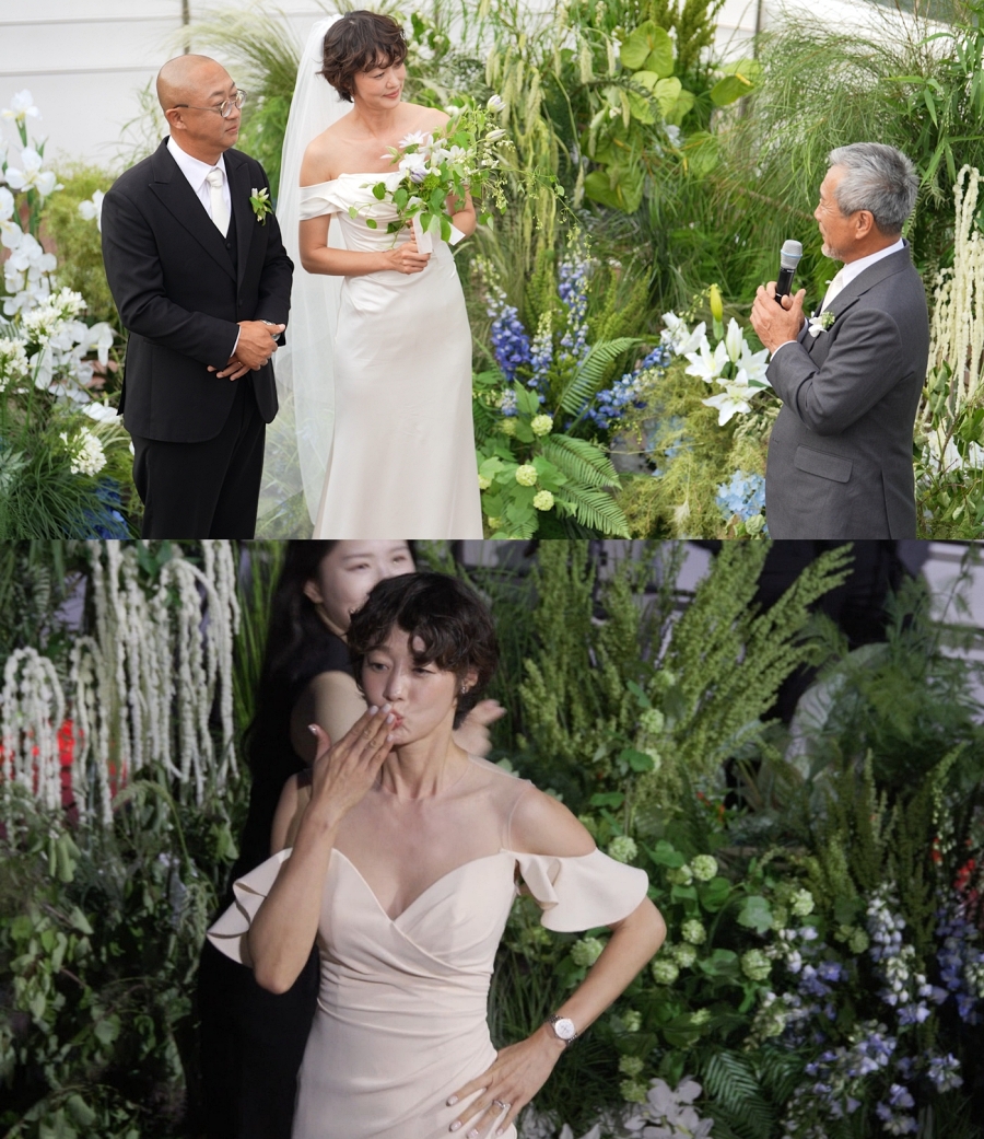 최여진♥김재욱, 초호화 크루즈 결혼식 현장 공개(동상이몽2)