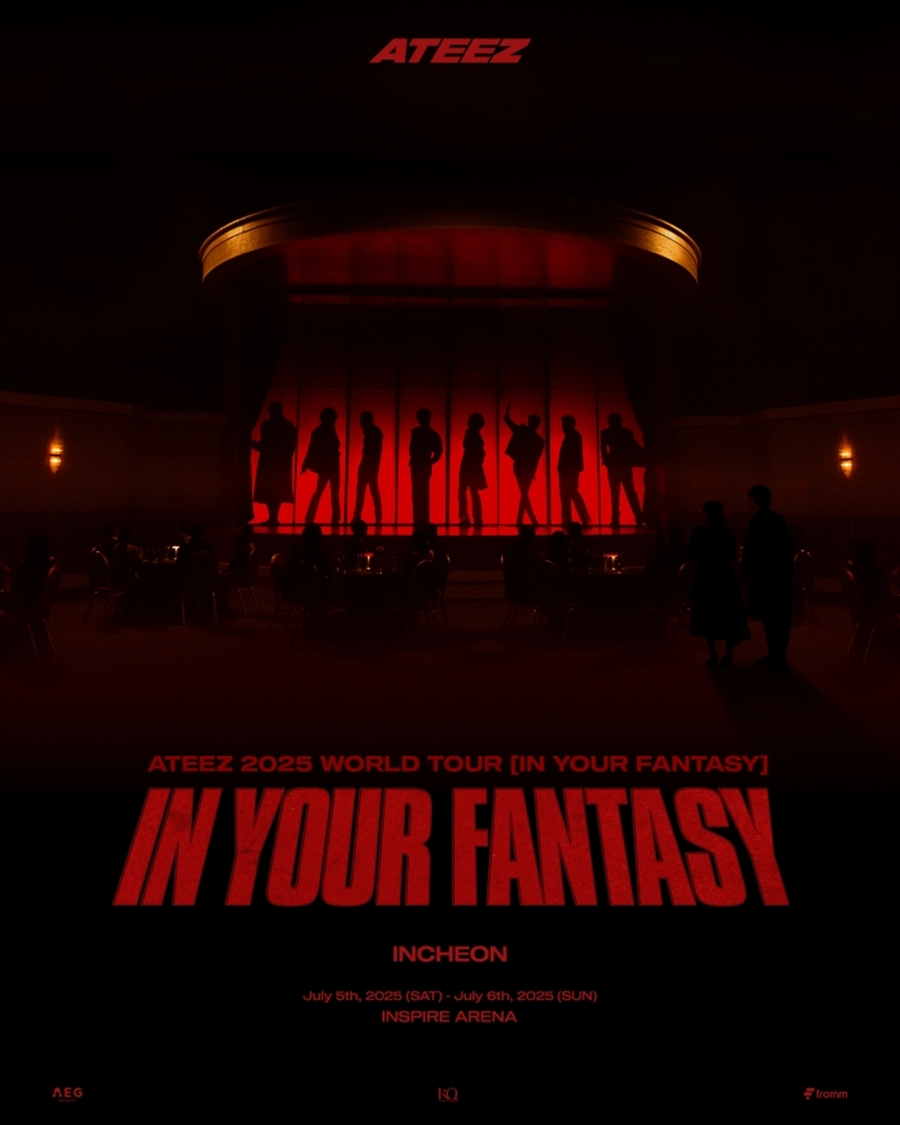 에이티즈, 인천 콘서트로 '2025 월드투어 포문'…퍼포먼스 최강자 입증