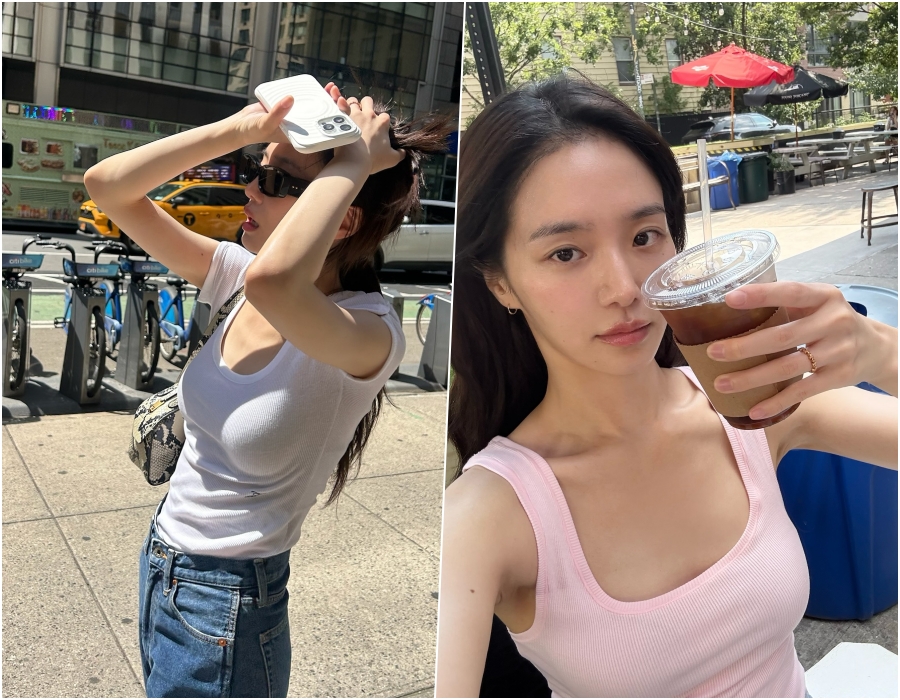 �ڱԿ�, ���� ������ ���������� �տ��� �� Ƽ ���� �巯�� ������ ��Ű��