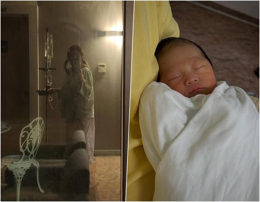 이진아, 결혼 6년 만에 첫 아이 품에 안았다 