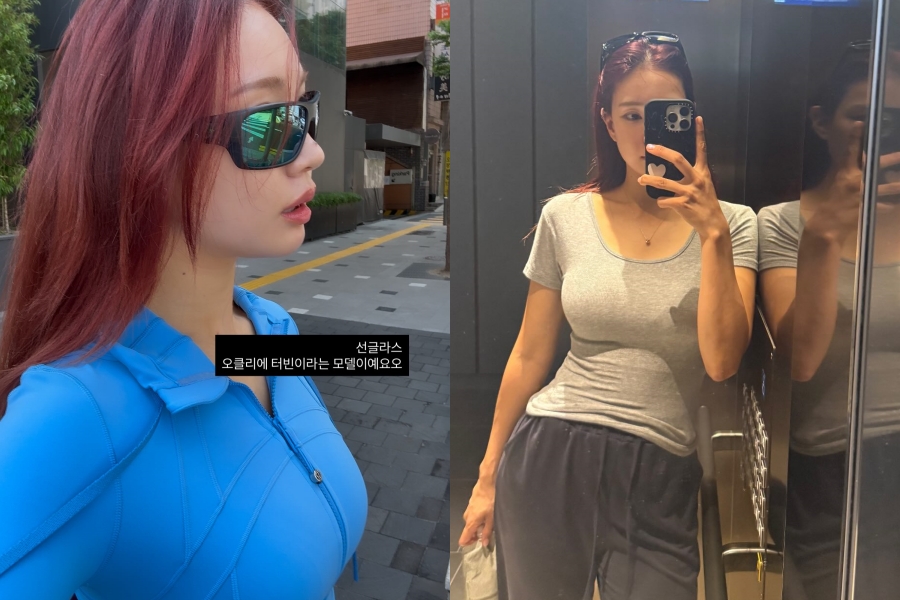 '미녀골퍼' 유현주, 숨 막히는 볼륨감이란 이런 것…뭘 입어도 육감적 라인