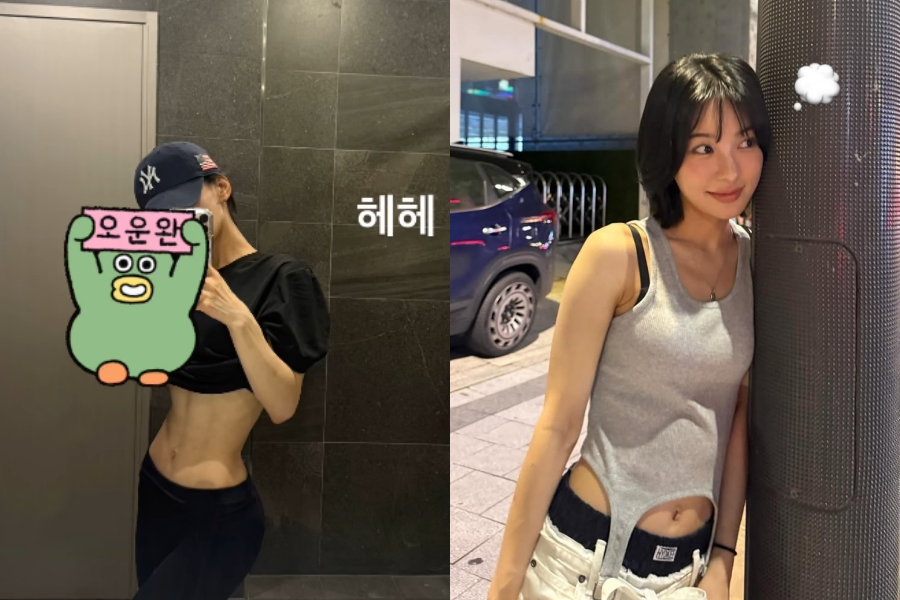 아라타 모모코, 옷 들어 올리고 몸매 자랑할 만…잘록 허리에 선명한 복근