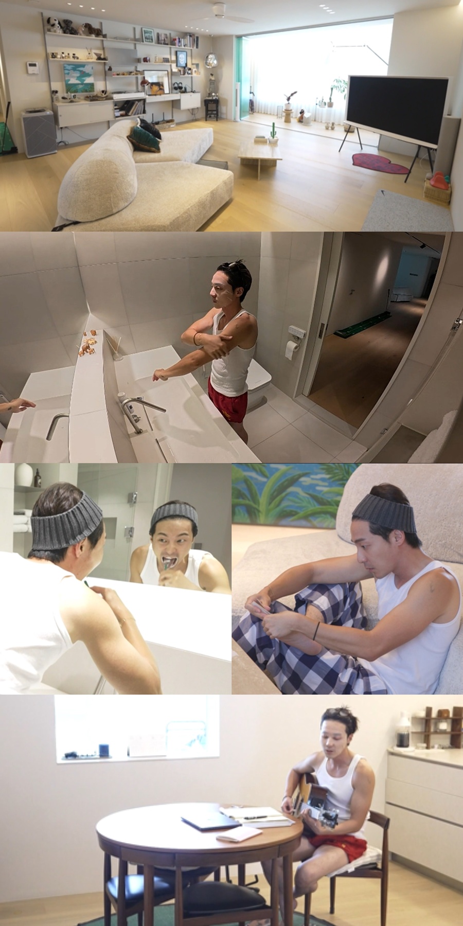 로이킴, 화이트+우드 톤의 감성 인테리어 돋보이는 집 전격 공개 (전참시)