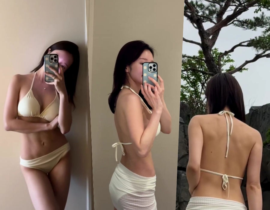 15기 순자, 앞·뒤·옆 모두 갓벽 비키니 자태…다이어트 후 45.7kg 핫 보디