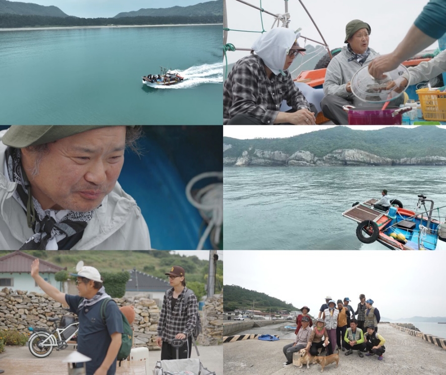 ‘제철남자’ 김상호X차우민, 바다 위 첫 선상 식사 침샘 자극! “잔치로구나”