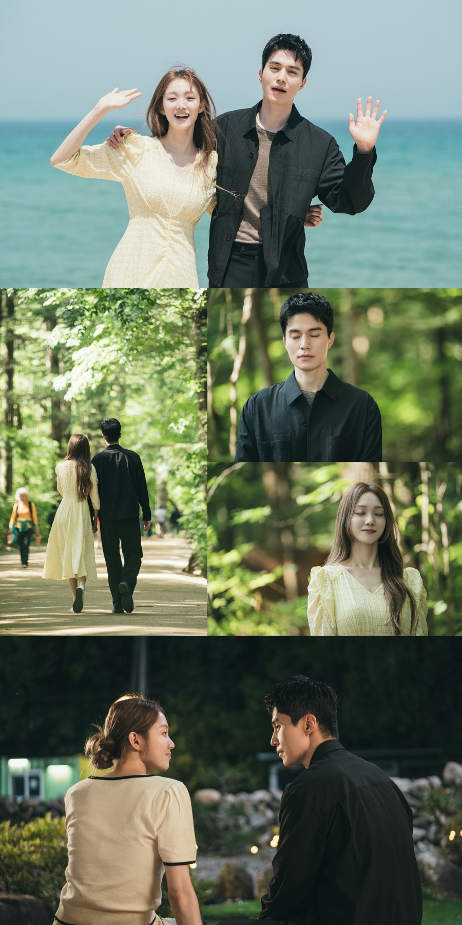 이동욱♥이성경, 두 순애보의 다정한 투샷…