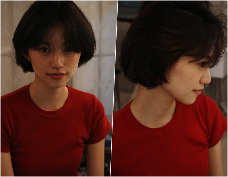 김도연, 막 자른 듯한 단발에 깜짝…어떤 스타일도 찰떡 소화하네