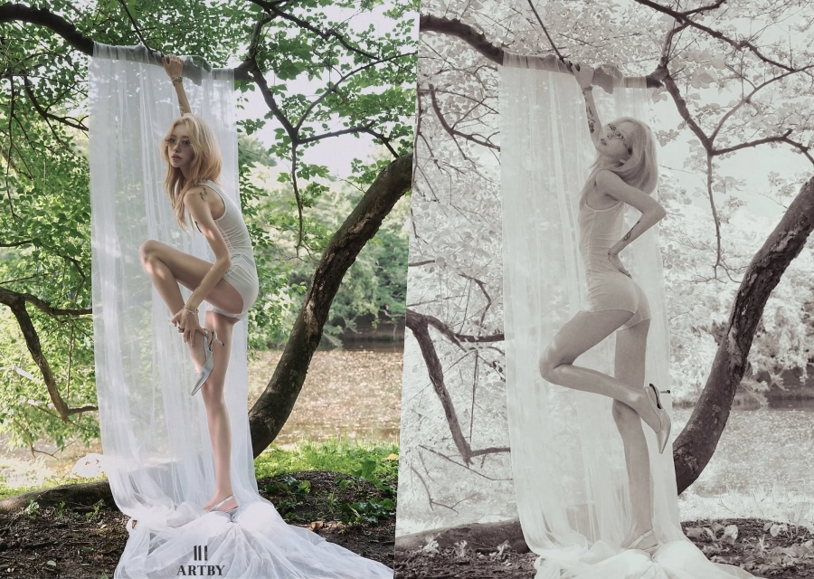 '故 최진실 딸' 최준희, 41kg 마른 몸에 탄력 보디…제주에서 파격 콘셉트