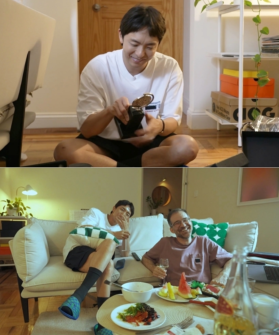 '어쩌면 해피엔딩' 박천휴 작가, 토니상 수상 2달 만에 트로피 영접(나혼산)