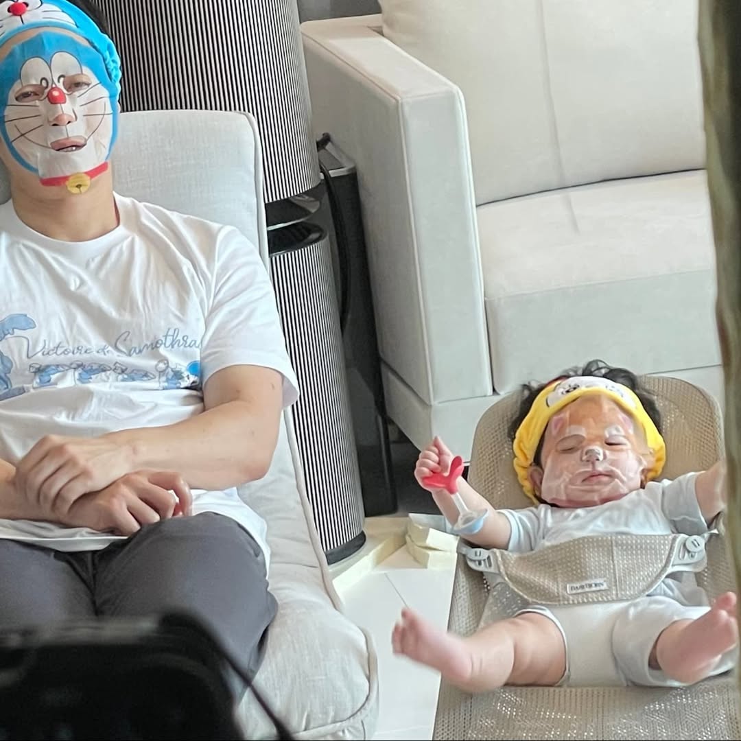 '사야♥' 심형탁, 폭소 유발 육아일상…