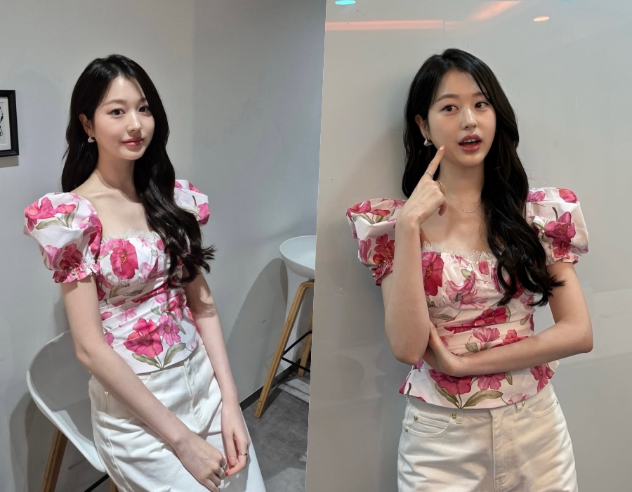 '장원영 언니' 장다아, 뼈 말라 바디에 베이글녀 자태 