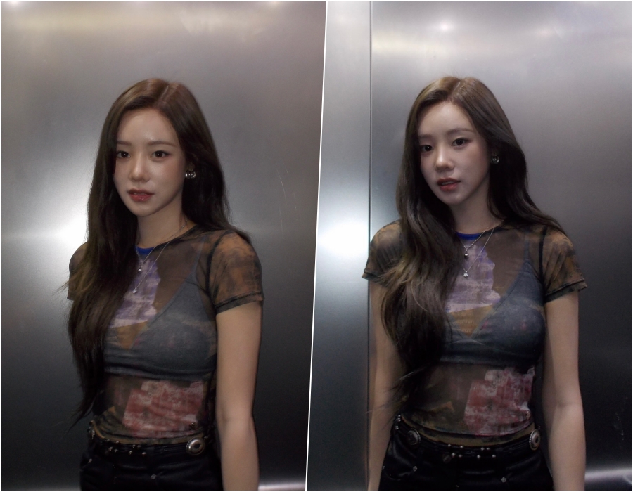 '솔로지옥4' 김민설, 이너 다 비치는 파격 시스루 패션…꽉 찬 볼륨감 자랑