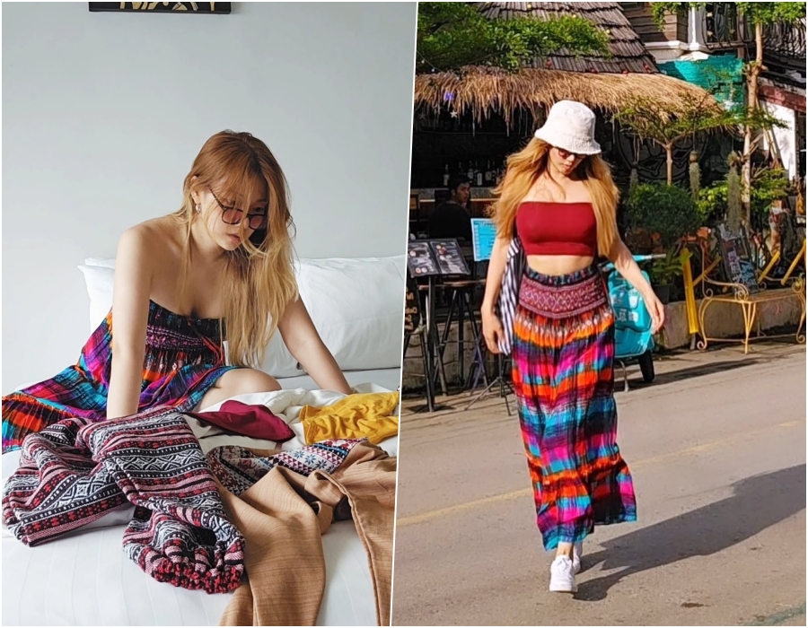 이채영, 오프숄더 원피스에 묵직한 볼륨감 자랑…허망한 표정으로 