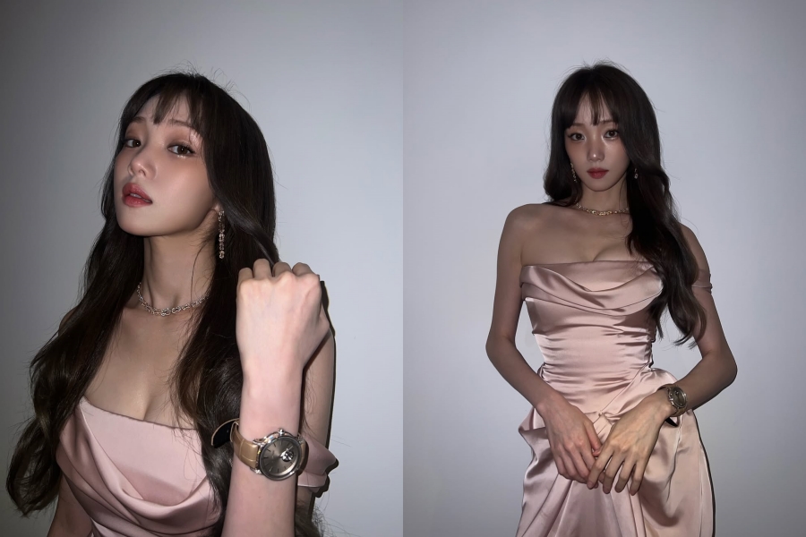 이성경, 마른 줄 알았는데 볼륨감도 출중…실크 드레스 입으니 고급美 폭발