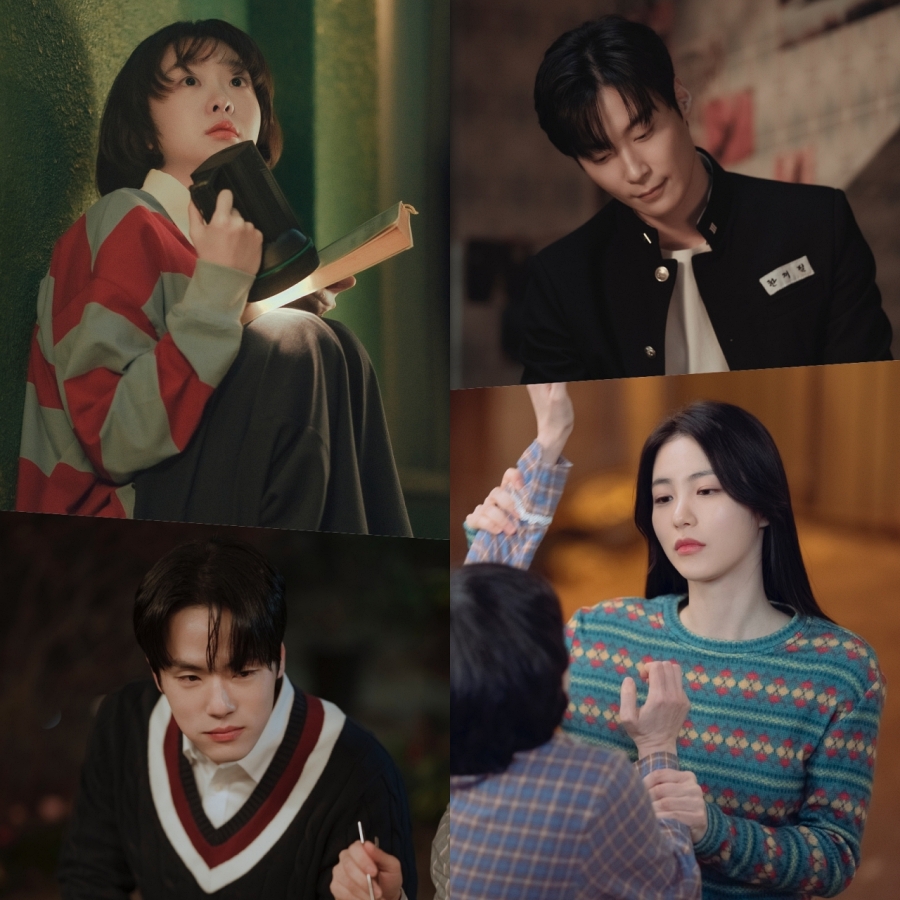 김다미X신예은X허남준X김정현까지…청춘 4인방 캐릭터 맛집 '백번의 추억'