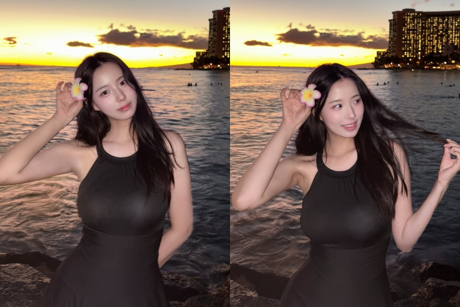 김태현♥' 최연수, 하와이 신혼여행서 뽐낸 초글래머…