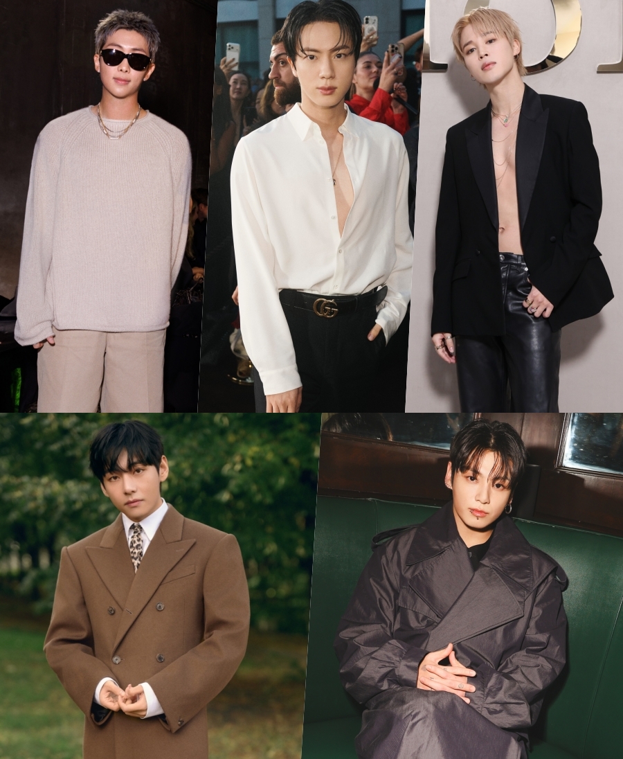 이게 BTS 위엄…하반기 패션위크 동안 약 560억 원 미디어 가치 창출