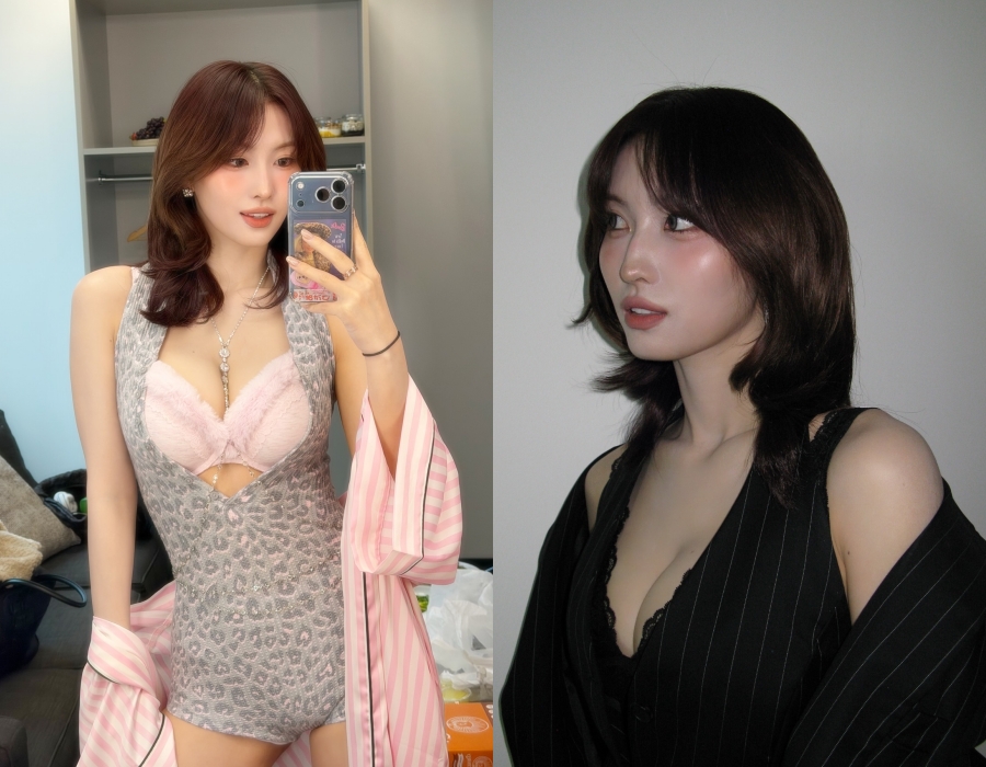 트와이스 모모, 란제리룩 착장에 드러난 묵직한 볼륨감…걸그룹 대표 글래머