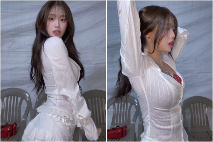 츄, 볼륨감 이정도였나?…꽉 찬 S라인 옆태에 