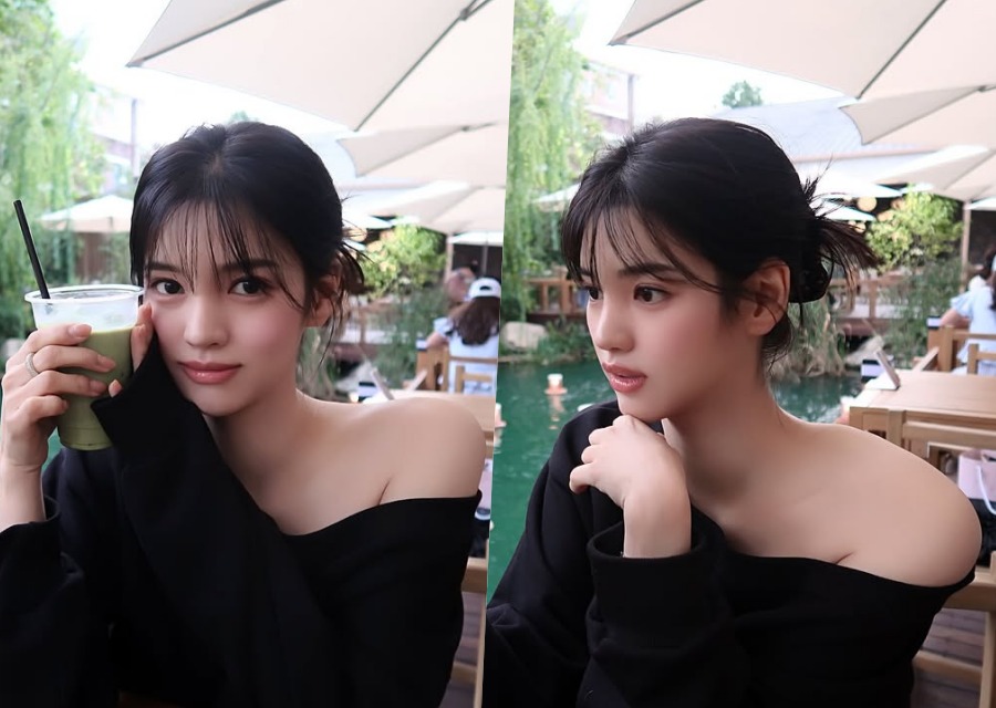 유병재, 이렇게 예쁜 여자친구를 두었구나…안유정, 한쪽 어깨 오픈한 섹시 美