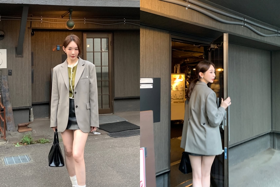 강민경, 여리여리핏으로 하의실종룩 소화…앞태 뒤태 모두 완벽