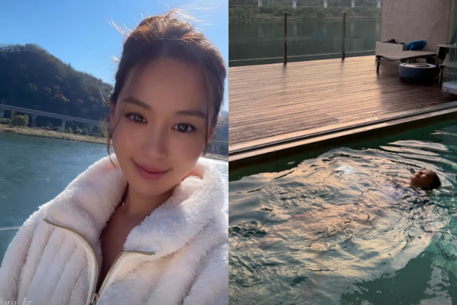 김희정, 물속 유영하는 건강미 여신…섹시 무드에 러블리 눈웃음