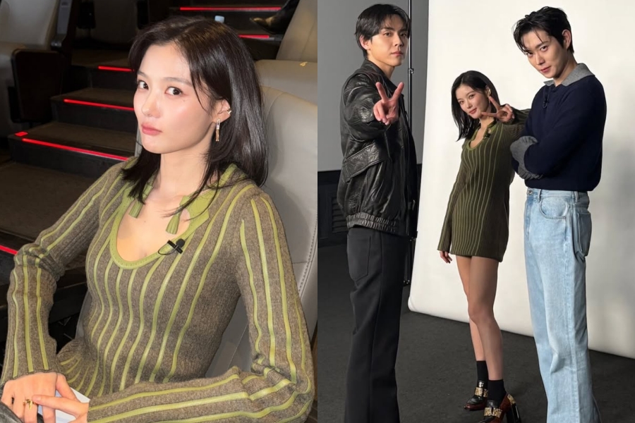 김유정, 위에서 내려다보면 아찔할 확 파인 원피스…날로 성숙해져