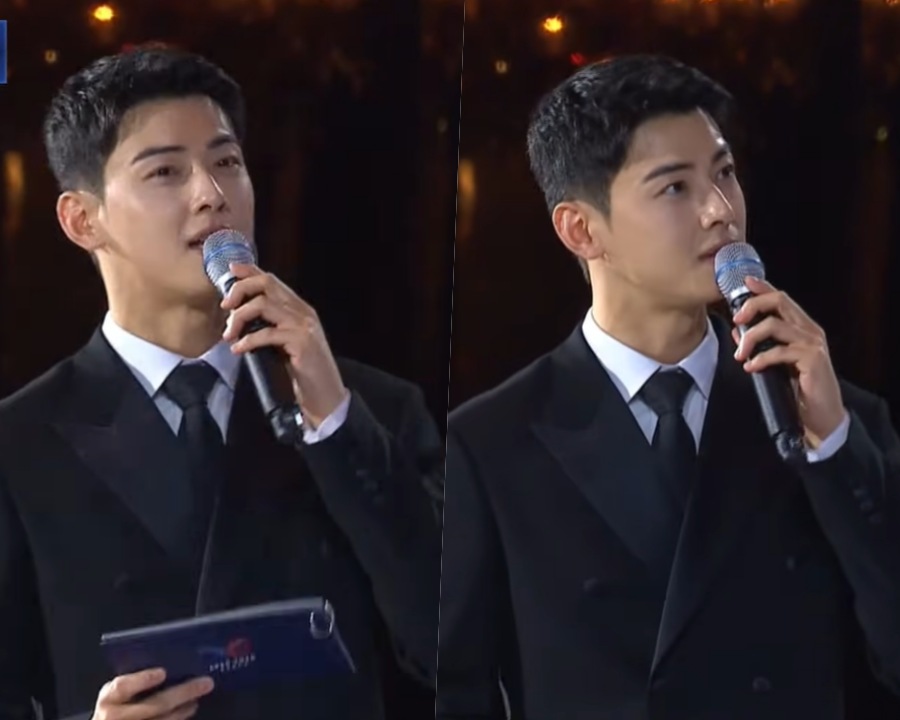 '차은우 보유국' 위엄…차은우 APEC 만찬 사회, 각국 정상 앞에 선 K-얼굴천재