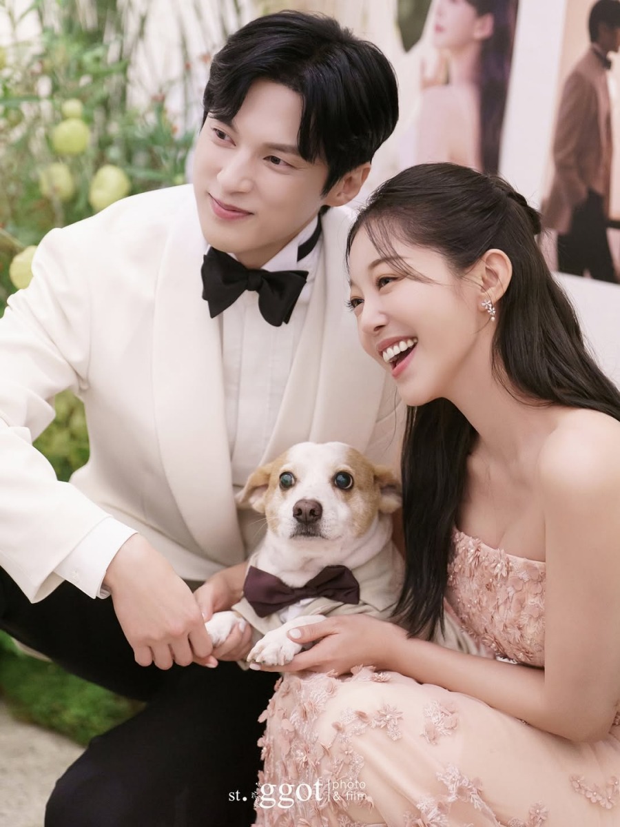 김가은, '♥윤선우'와 결혼식 공개 