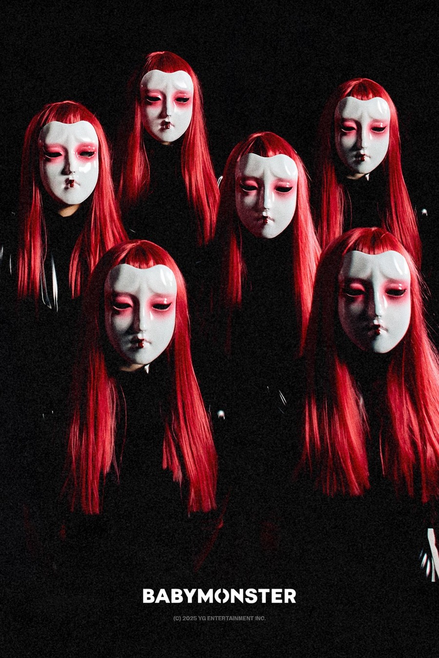 정체불명의 가면 쓴 베이비몬스터, 강렬한 비주얼에 새 콘텐츠 향한 궁금증 UP